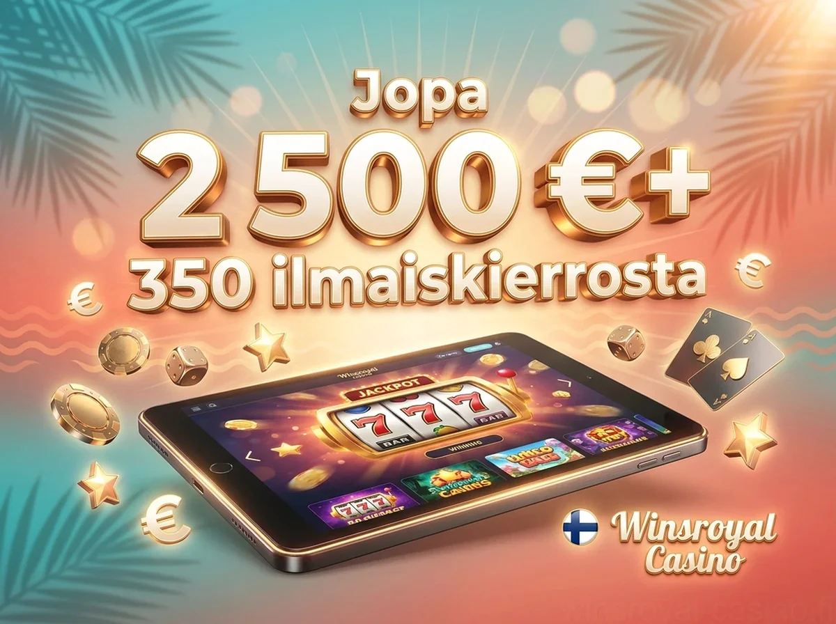 Jopa 2 500 €+ 350 ilmaiskierrosta